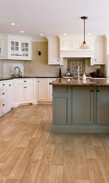 Vinyl Flooring - A large range of colours and patterns available to match any décor.