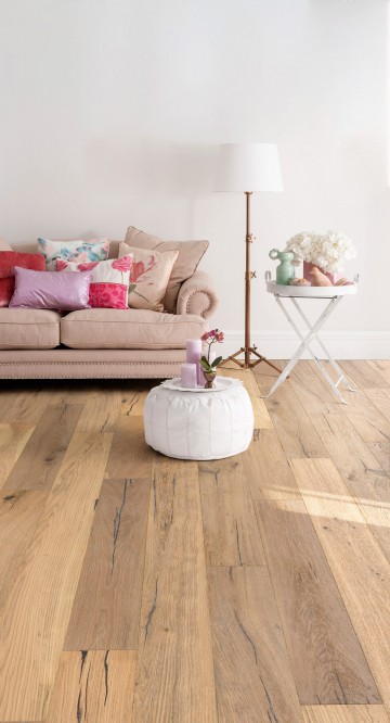 Real Wood Flooring - A unique, authentic level of character to any room